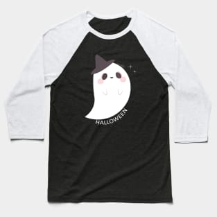 Halloween Ghost Baseball T-Shirt